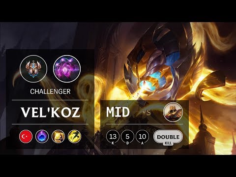 Vel'Koz Mid vs Azir - TR Challenger Patch 9.19