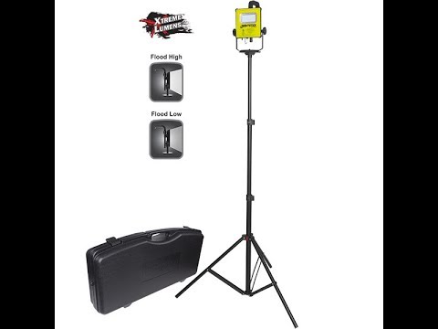 Led rechargeable remote area lighting system, battery type: ...