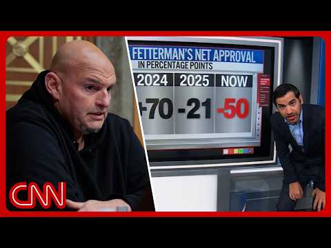 Enten unpacks Fetterman's approval plunge among PA Dems