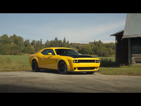 2018 Dodge Challenger SRT Demon RWD in Yellow for sale at Applewood Performance Center in Langley, BC