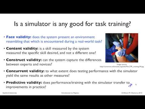 haptics validatingsimulation 103113