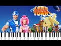 LazyTown Playtime Sheet Music Medium Tutorial 4K