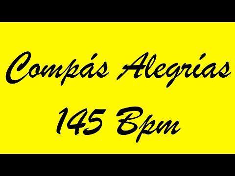 Compás Alegrías 145 Bpm - Bases Flamencas