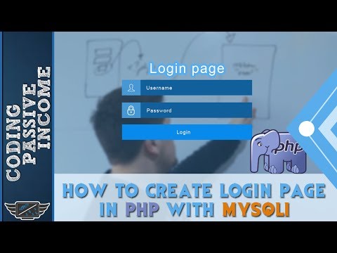 PHP Tutorial: How To Create Login Page in PHP With MySQLi