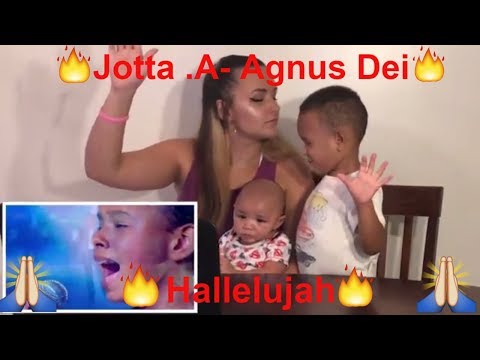 (Maria'&The Kids React) Jotta .A - Agnus Dei ♫ Hallelujah