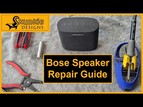 Bose Sound Link II BT Speaker DIY Battery Replacement