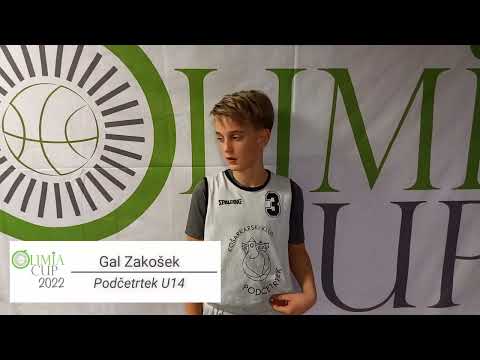 AZZURRA TRIESTE U14 45 - 64 PODČETRTEK U14