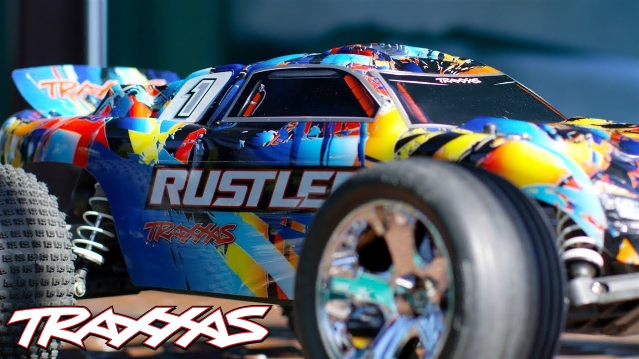 RC auto Traxxas Rustler 1:10 RTR, zelená