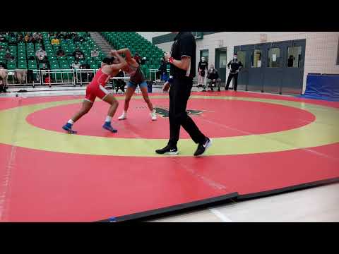 CCAS21 103 Senior FS 74kg Qualifications CAN   Max MEEKINS vs CAN   Jasmit Singh PHULKA