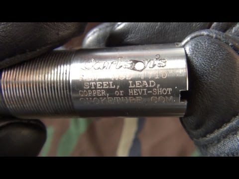 Carlson's choke tube (12 gauge Remington 870 shotgun)