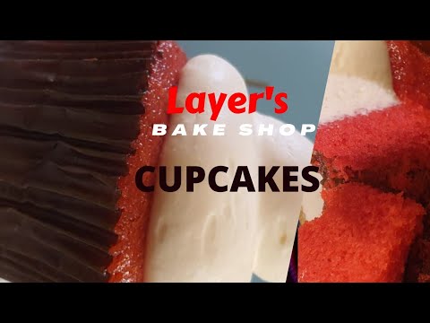 LAYER'S BAKE SHOP bahria town Lahore/Cup cakes at Layers Bake shop/Red velvet cupcake/Oreo cupcake