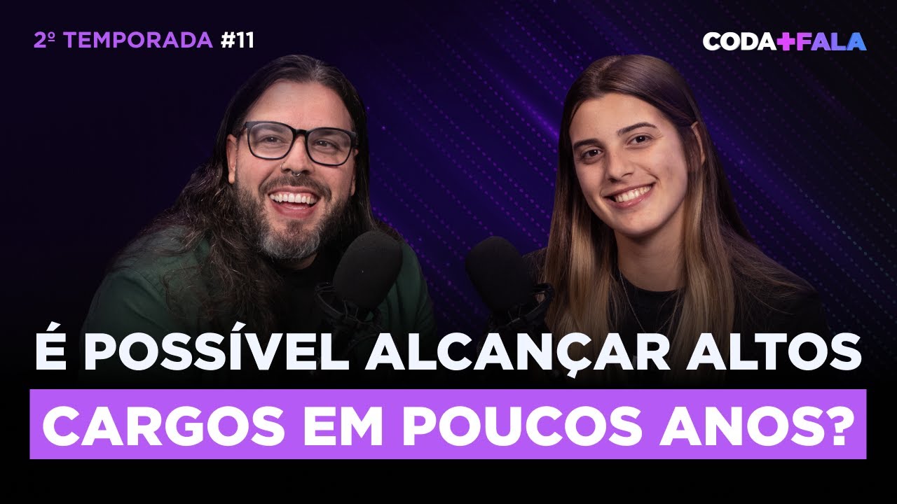 É possível altos cargos em programação em poucos anos? Com @kipperdev