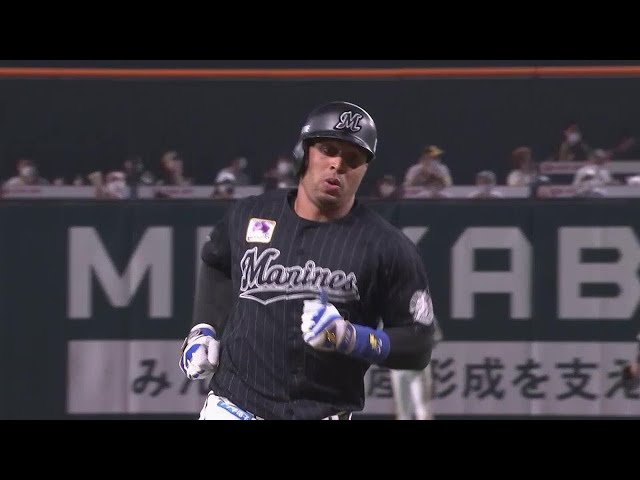 【8回表】マリーンズ・マーティン 勝ち越し2ランホームラン!! 2022年5月21日 福岡ソフトバンクホークス 対 千葉ロッテマリーンズ