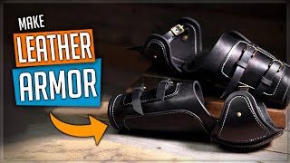 How to Make Armour - Leather Vambraces