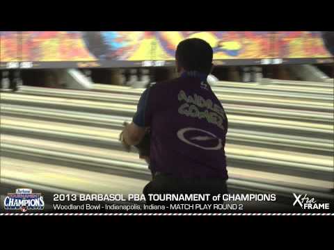 Andres Gomez - Shot for 300 at Barbasol PBA Tournament of Champions