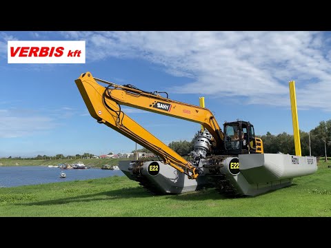 Remu Big Float E22 + Sany SY 215C 1