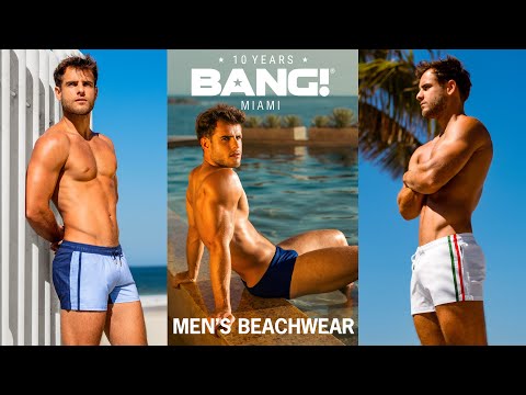 Men’s Swimwear by BANG!® Miami | Discover our line of premium swimsuit poolside styles for men.
