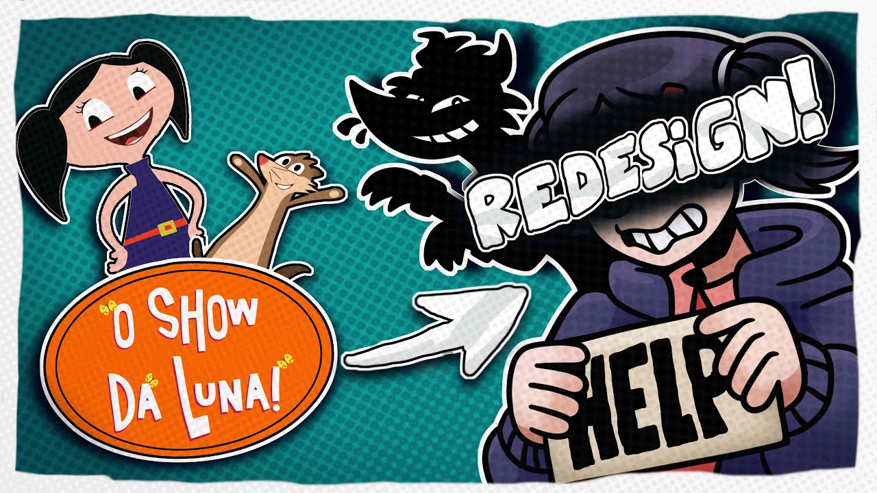 Re-imaginando O Show da Luna (comentário & speedpaint)