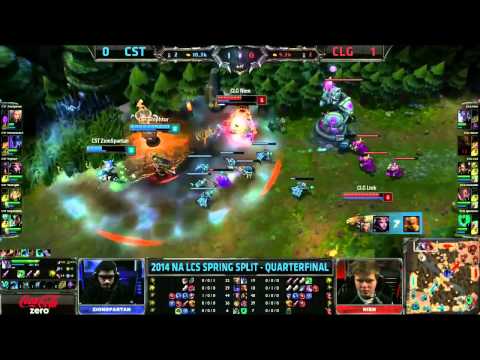 Danny  Shiphtur  Le Highlights   2014 NA LCS Spring Split MUST SEE