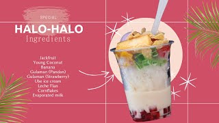 SPECIAL HALO-HALO
