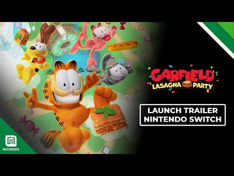 Garfield Lasagna Party | Launch Trailer Nintendo Switch PEGI EU | Balio Studio & Microids thumbnail