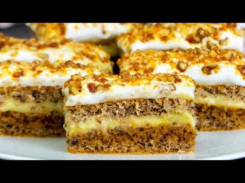 A legjobb házi sütemények egyike: Diós és krantz-os süti!