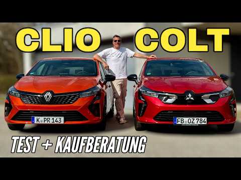 RENAULT CLIO - MITSUBISHI COLT: Der doppelte Kleinwagen! Test | Preis | Kaufberatung