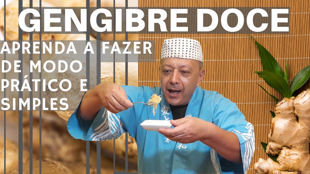 COMO FAZER GENGIBRE DOCE PARA CONSERVA