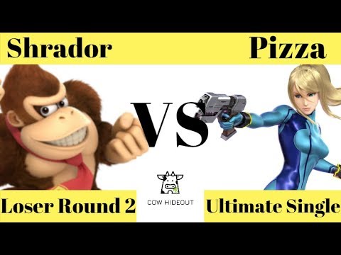 Cow Hideout - Loser Round 2: Pizza (Zero Suit Samus) vs Shrador (Palutena/DK)