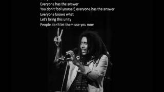 Everyone Has The Answer - Marley