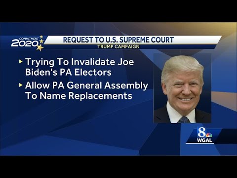 Trump wants US Supreme Court to overturn Pennsylvania election results