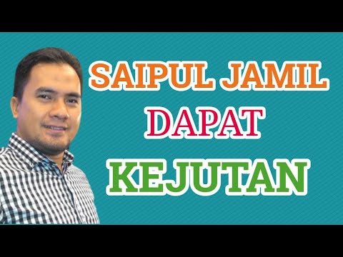 SAIPUL JAMIL DAPAT KEJUTAN DARI FANS DAN MANTAN PACAR