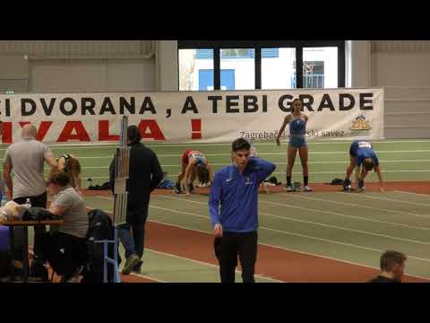 60m [Ž], FINALE, Dora Dent - Dvoransko PH za juniore i juniorke 2020