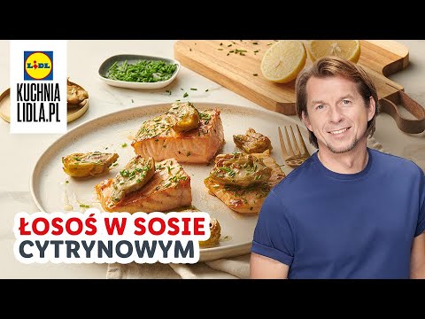 Delikatny ŁOSOŚ w aromatycznym sosie z karczochami | Karol Okrasa & Kuchnia Lidla