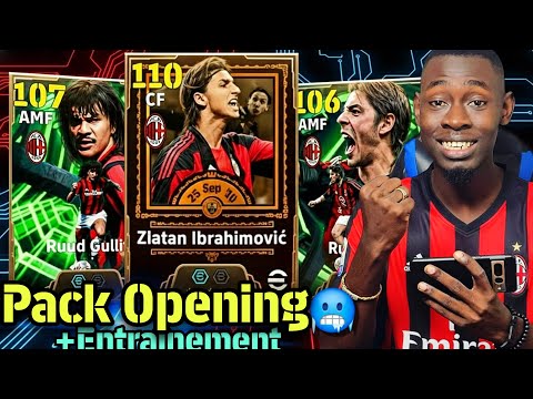 INCREDIBLE! Zlatan Ibrahimović 110 🥶 || Pack Opening + Training