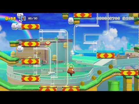 full automatic undercover level by unäD 🍄 Super Mario Maker 2 😶 No Commentary　⚿abw