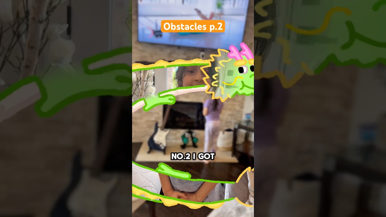 Home games - obstacles 2 #shorts #homegames #fun #gmaes #kidsplay