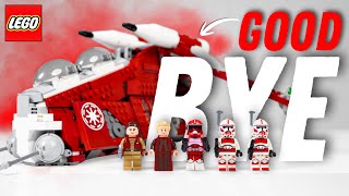 Should You BUY The RETIRING LEGO Coruscant Guard Gunship BEFORE It's Gone?!
