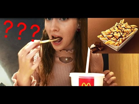 McDonald's Chocolate fries?! -and Sumida Aquarium!!