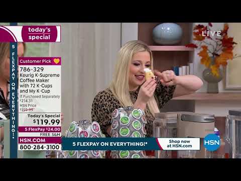 HSN | Fall Kitchen Essentials - Keurig 4th Anniversary 09.02.2022 - 12 AM