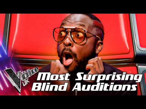 The Most Surprising Blind Auditions EVER on The Voice UK!
