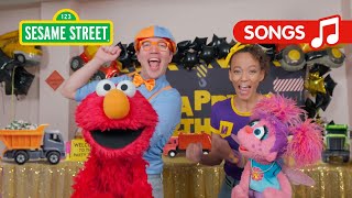 Sing the Garbage Truck Song with Sesame Street & @Blippi