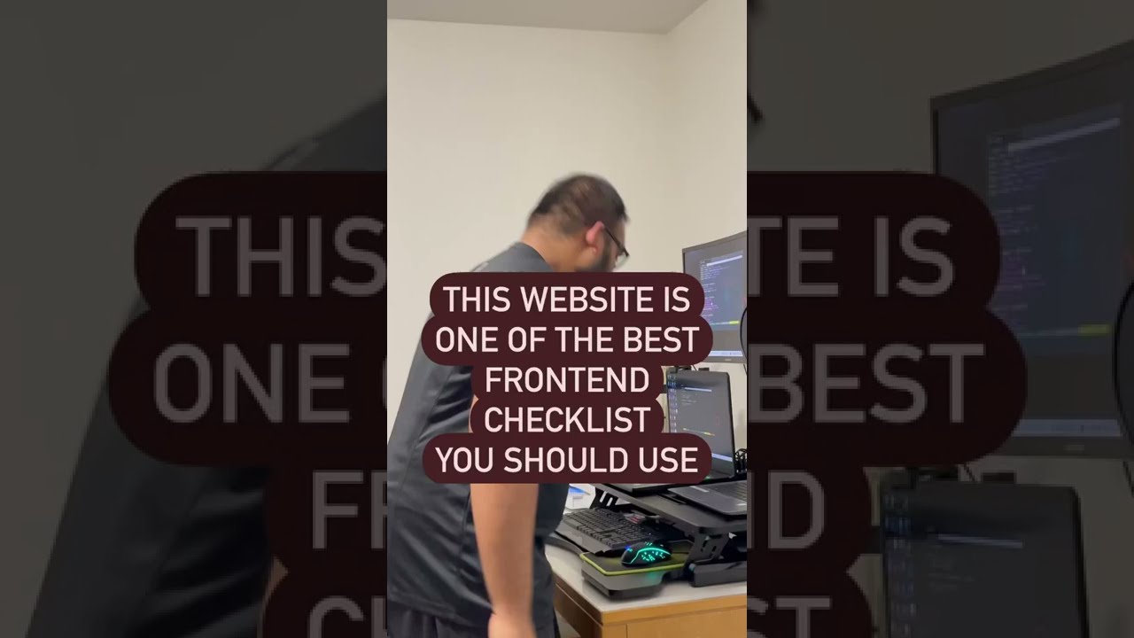 Best Frontend Checklist Website