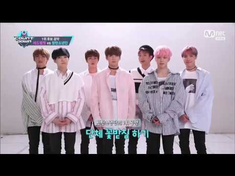 BTS Message M! Countdown (VS Red Velvet) [VID - 170223]