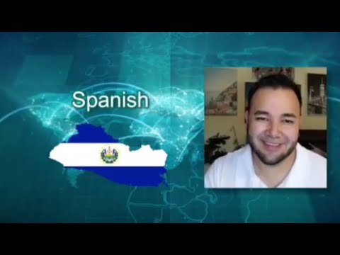 Políglota Salvadoreño habla en varios idiomas (Salvadorean polyglot speaks in several languages)