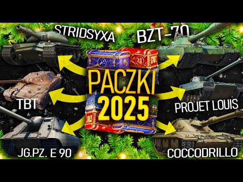 Sprawdziłem WSZYSTKIE czołgi ze ŚWIĄTECZNYCH OPERACJI |  X tiery w paczkach?