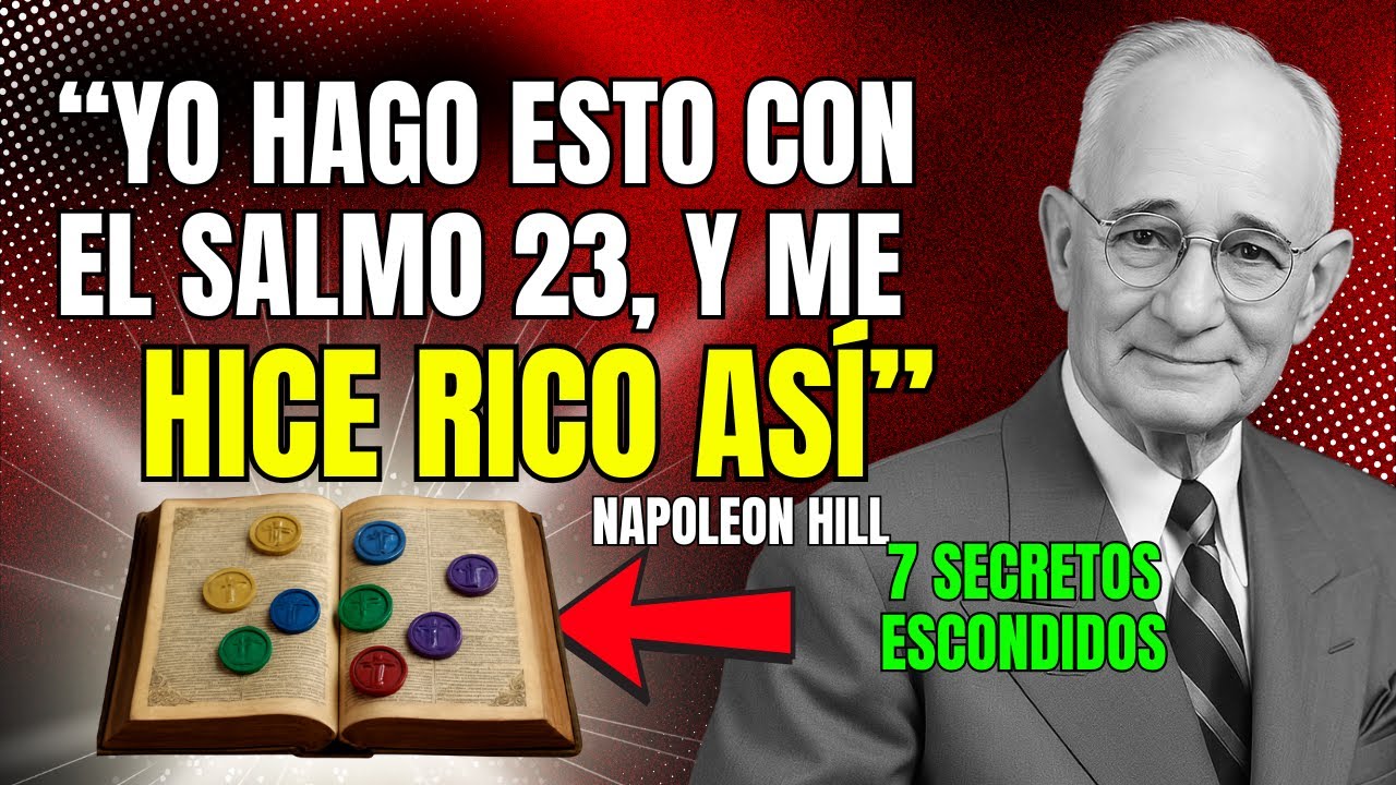 DIOS Escondió 7 SECRETOS de ABUNDANCIA En El Salmo 23 | Napoleon Hill