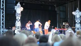 Den Svenska Björnstammen - Trumma Trumma (live, norrköping 2/8 2012)