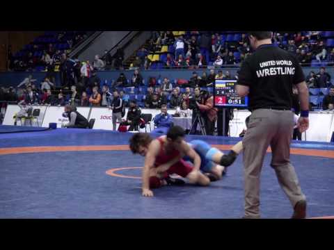 03 03 2017 51 FS 65 12 Finale B 1   OGANNESYAN GOR UKR 7  KVIATKOVSKYI ANDRII UKR