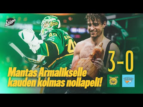 Fiilisvideo: Ilves jatkoi voittoputkeaan — Mantas Armalikselle kauden kolmas nollapeli! 🔒🔥